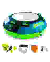 Flotador de arrastre Jobe Rumble azul 1 persona con inflador y cuerda