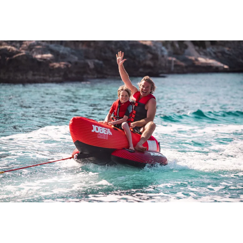 Flotador remolcable Jobe Chaser 2p rojo para 2 personas