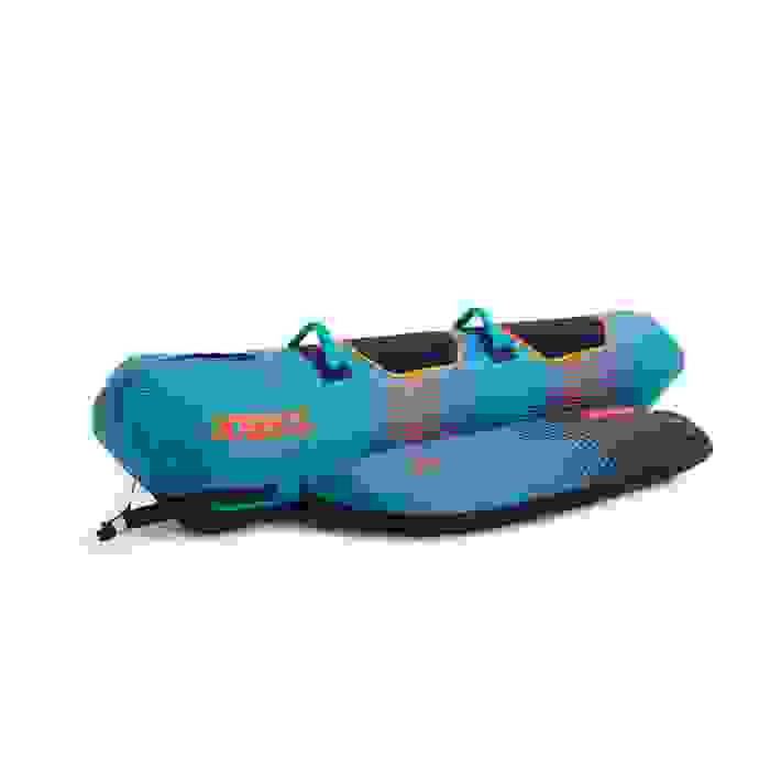 Flotador remolcable Jobe Chaser 2 personas azul con forma de banana