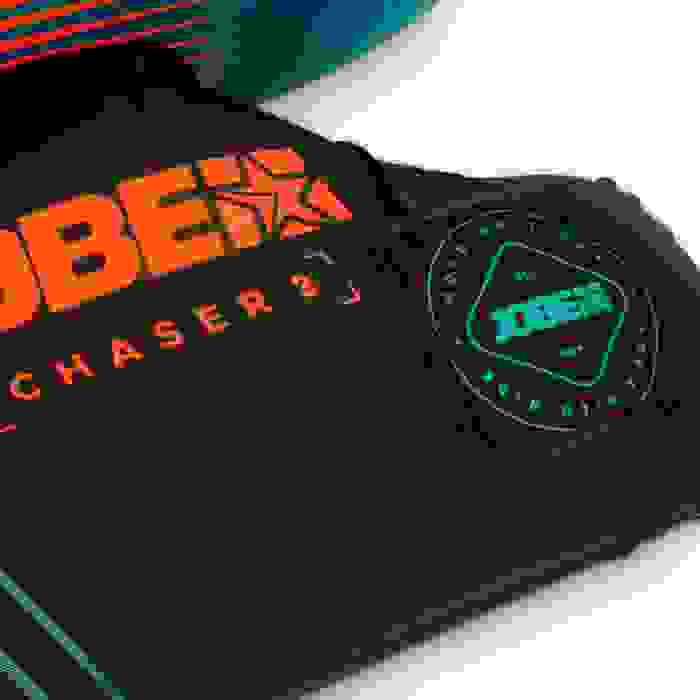 Flotador de arrastre Jobe Chaser 3 personas azul con forma de banana