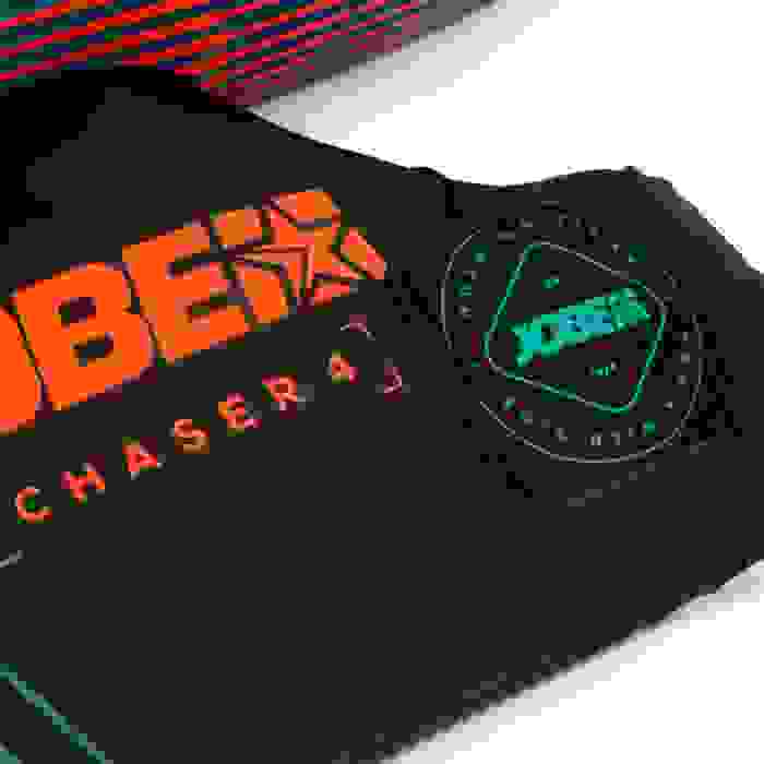 Flotador remolcable Jobe Chaser 4 personas azul con forma de banana