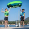 Flotador de arrastre tipo donut Jobe Rumble azul 1 persona