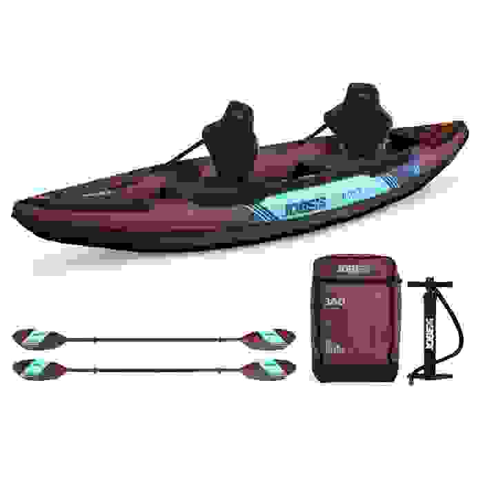 Jobe Croft Kayak hinchable para 1 o 2 personas morado