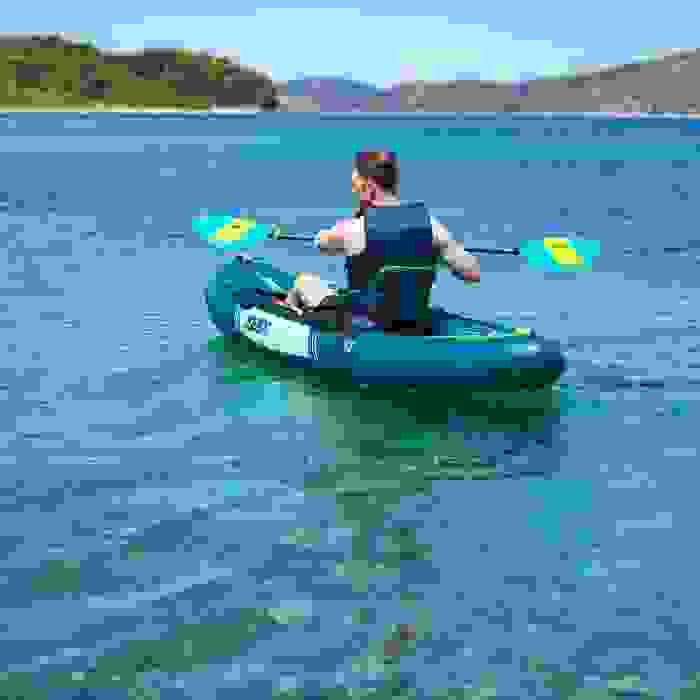 Jobe Gama Kayak hinchable para 1 o 2 personas verde