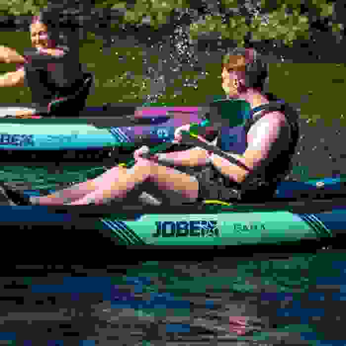 Jobe Gama Kayak hinchable para 1 o 2 personas verde