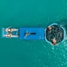 Jobe Manta alfombra flotante azul