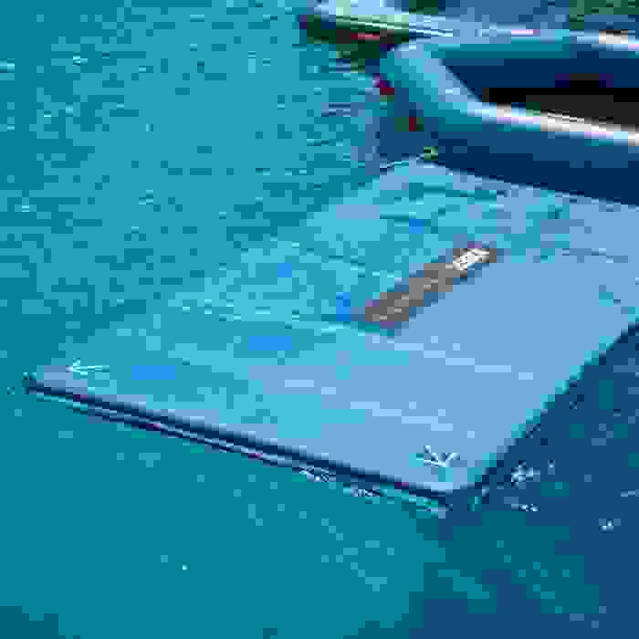 Jobe Manta alfombra flotante azul