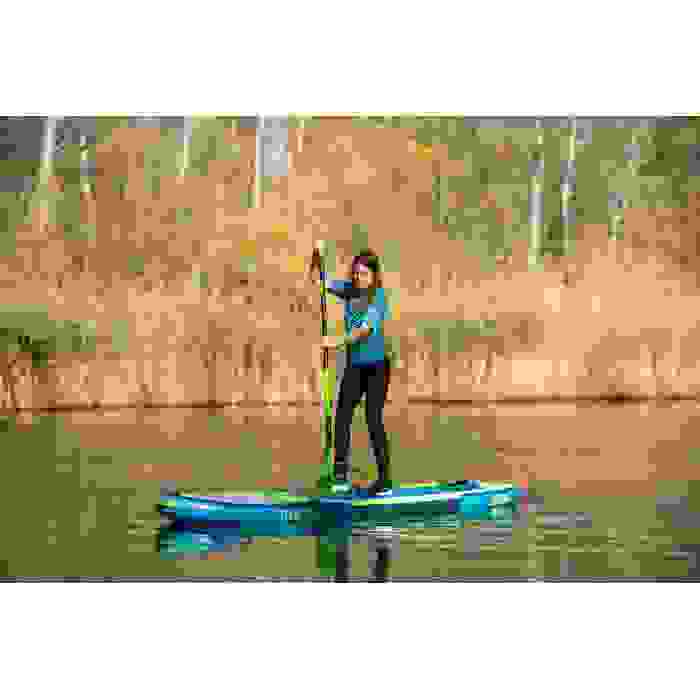 Tabla de paddle surf Jobe Yarra 10.6 azul con remo de fibra de vidrio